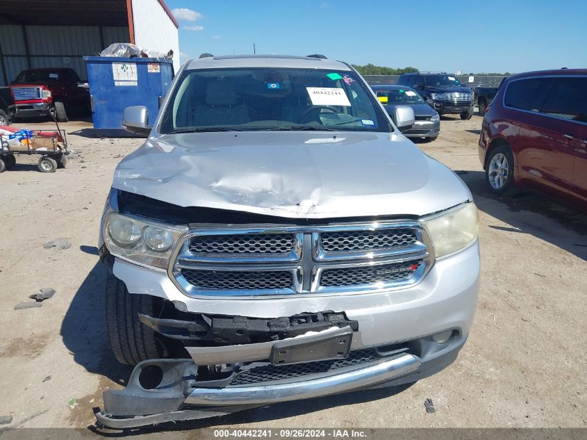 2012 Dodge Durango Crew VIN: 1C4RDHDG7CC195227 Lot: 40442241