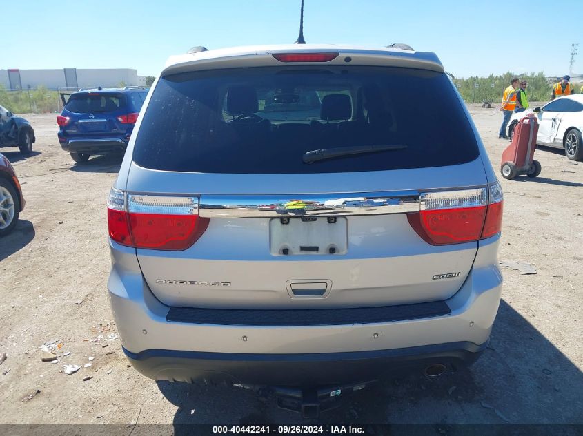 2012 Dodge Durango Crew VIN: 1C4RDHDG7CC195227 Lot: 40442241