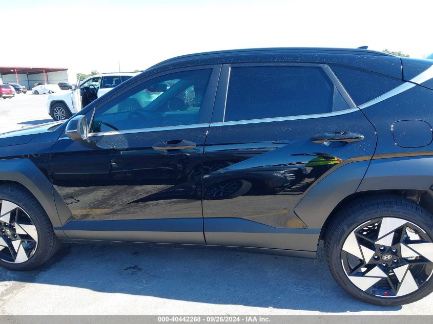 2024 Hyundai Kona Limited VIN: KM8HE3A35RU123728 Lot: 40442268