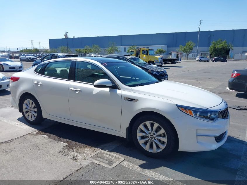 5XXGU4L3XGG034469 2016 KIA OPTIMA - Image 1