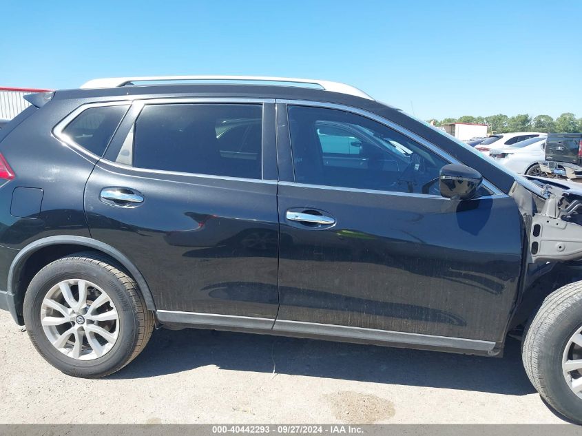 2017 Nissan Rogue Sv VIN: KNMAT2MT6HP574522 Lot: 40442293