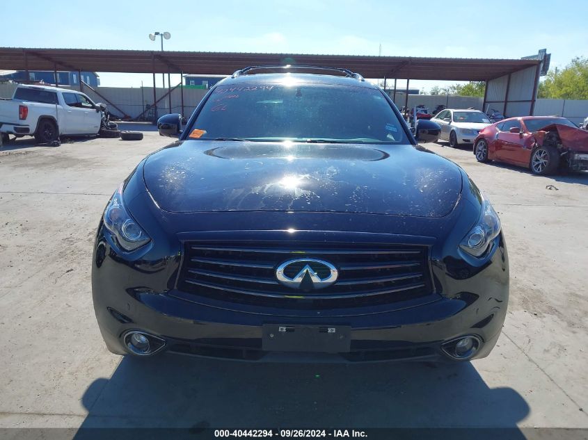 2016 Infiniti Qx70 VIN: JN8CS1MW4GM752268 Lot: 40442294