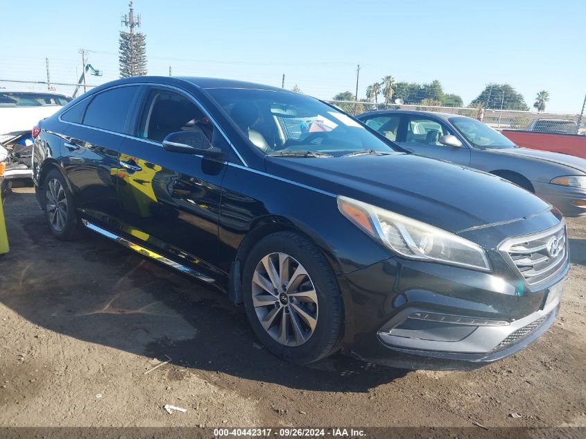 5NPE34AF3FH225127 2015 Hyundai Sonata Sport