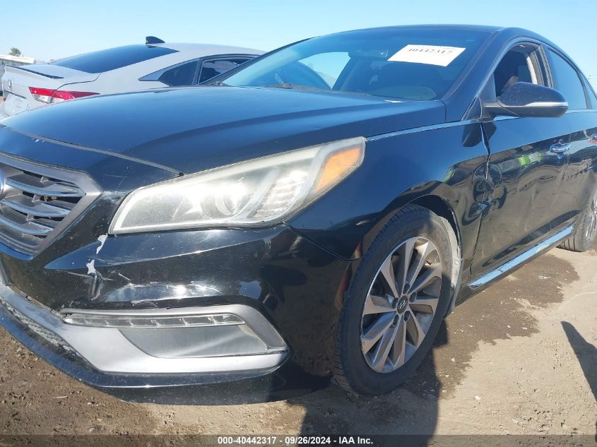 5NPE34AF3FH225127 2015 Hyundai Sonata Sport