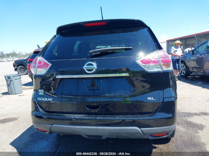 2015 Nissan Rogue Sl VIN: 5N1AT2MT5FC907020 Lot: 40442336