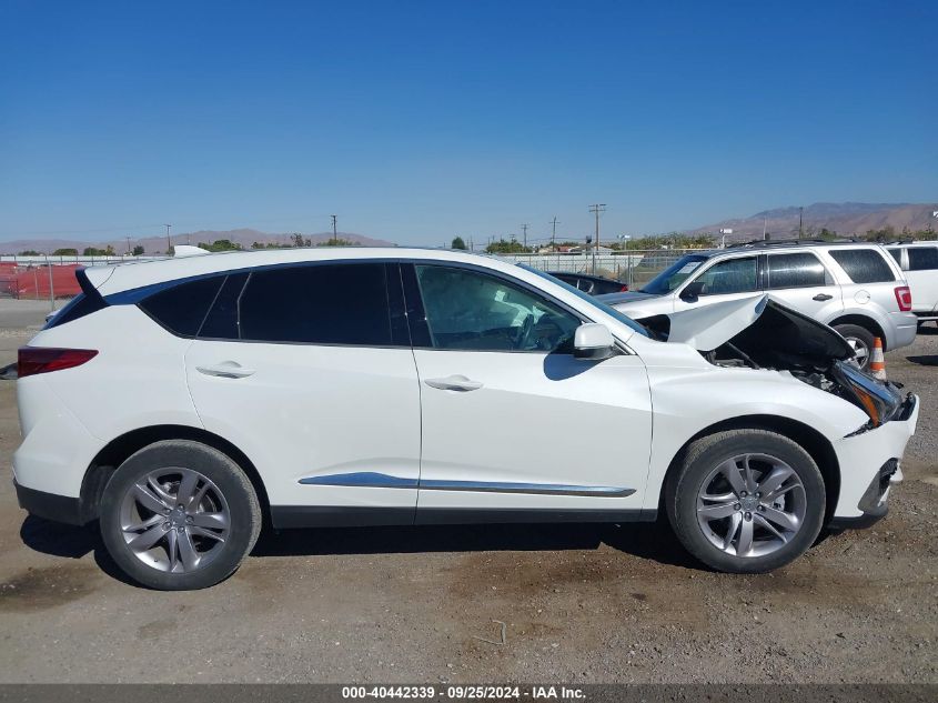 2020 Acura Rdx Advance Package VIN: 5J8TC2H75LL030469 Lot: 40442339