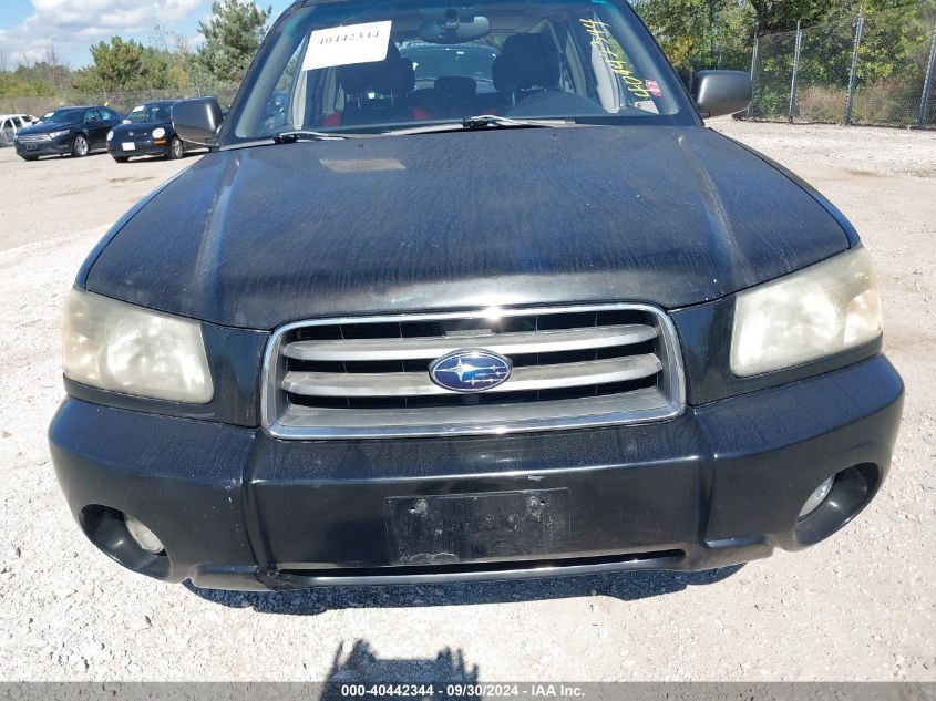 2004 Subaru Forester 2.5Xs VIN: JF1SG65604H721274 Lot: 40442344