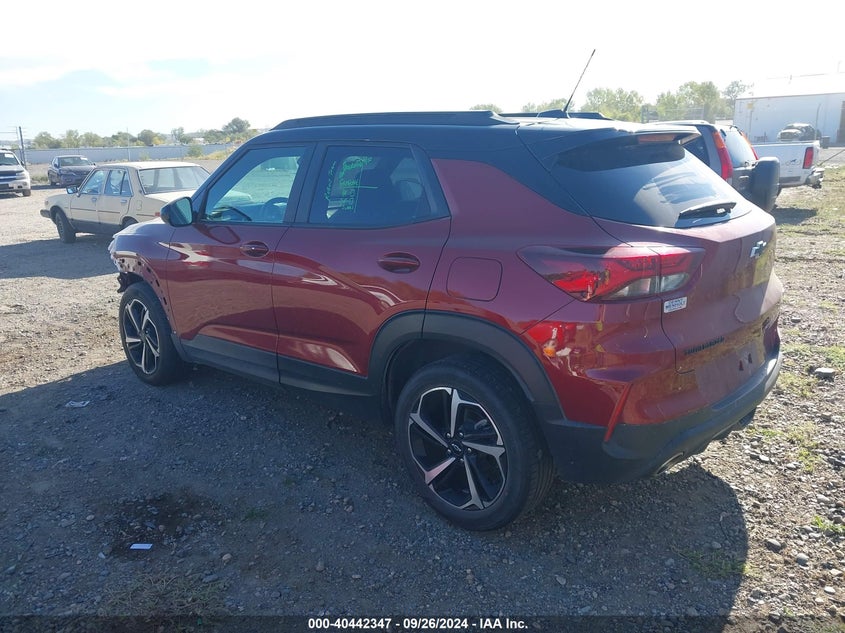 2022 CHEVROLET TRAILBLAZER 1.3L I3 FI DOHC 12V (VIN: KL79MTSL0NB047073