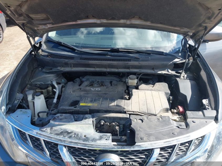 JN8AZ1MW9DW312498 2013 Nissan Murano S/Sl/Le