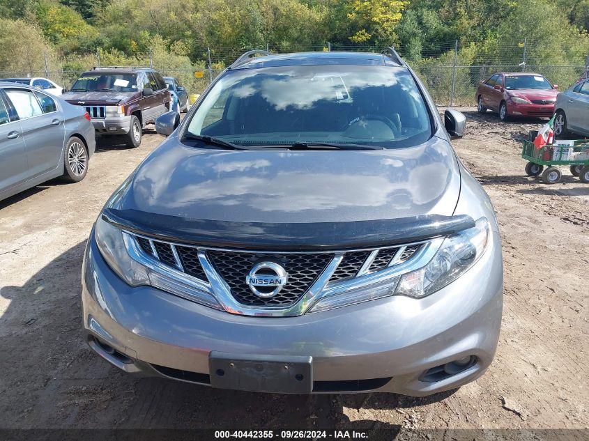 JN8AZ1MW9DW312498 2013 Nissan Murano S/Sl/Le