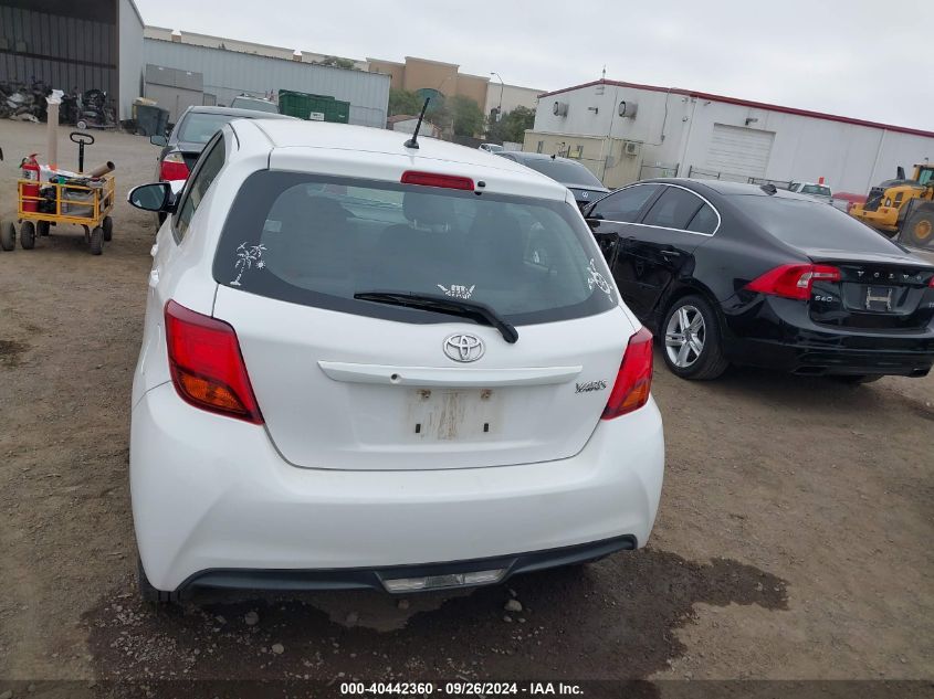 2015 Toyota Yaris L VIN: VNKKTUD39FA038381 Lot: 40442360