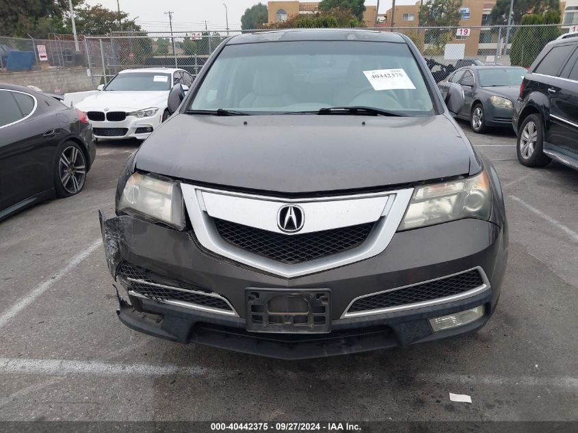 2011 Acura Mdx VIN: 2HNYD2H20BH541406 Lot: 40442375