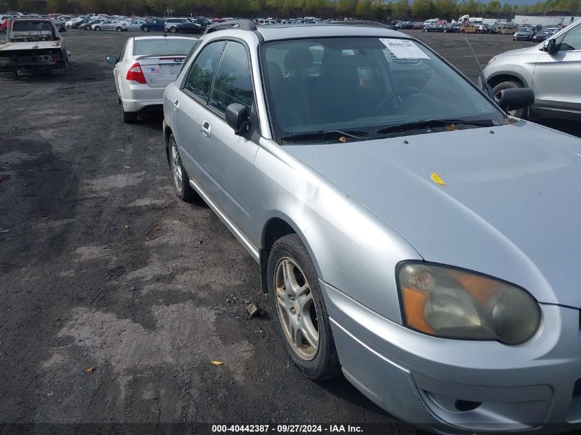 2005 Subaru Impreza 2.5Rs VIN: JF1GG67505H802240 Lot: 40442387