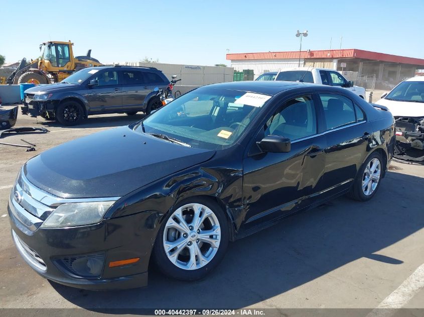 2012 Ford Fusion Se VIN: 3FAHP0HA3CR444981 Lot: 40442397