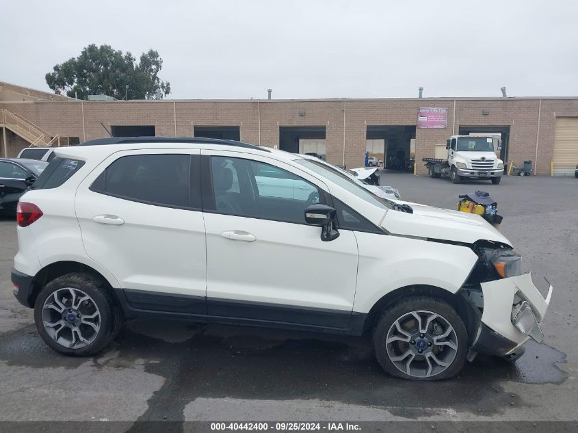 2020 Ford Ecosport Ses VIN: MAJ6S3JLXLC360853 Lot: 40442400