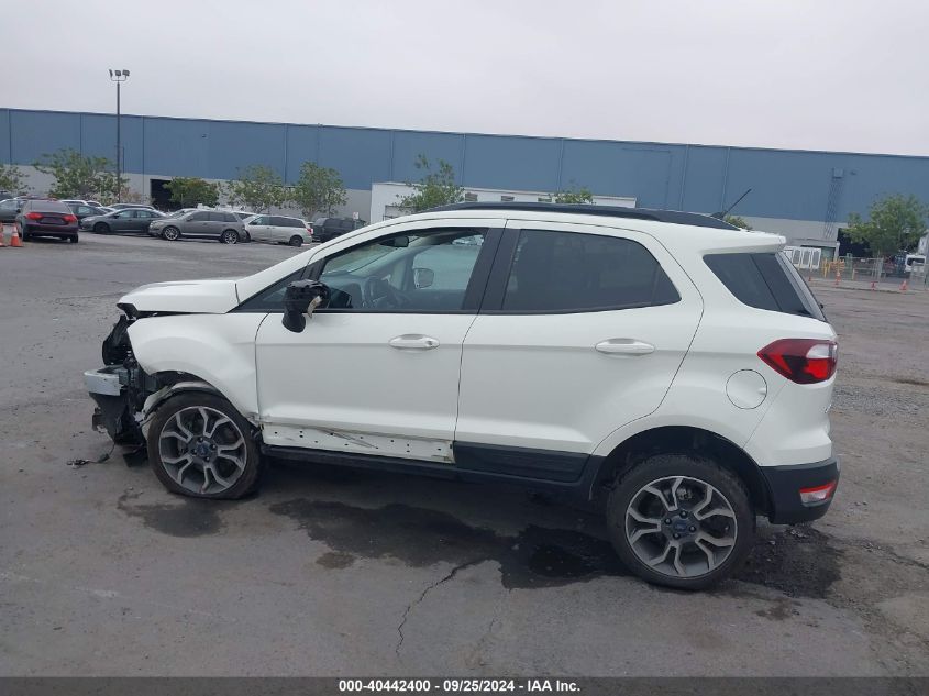 2020 Ford Ecosport Ses VIN: MAJ6S3JLXLC360853 Lot: 40442400