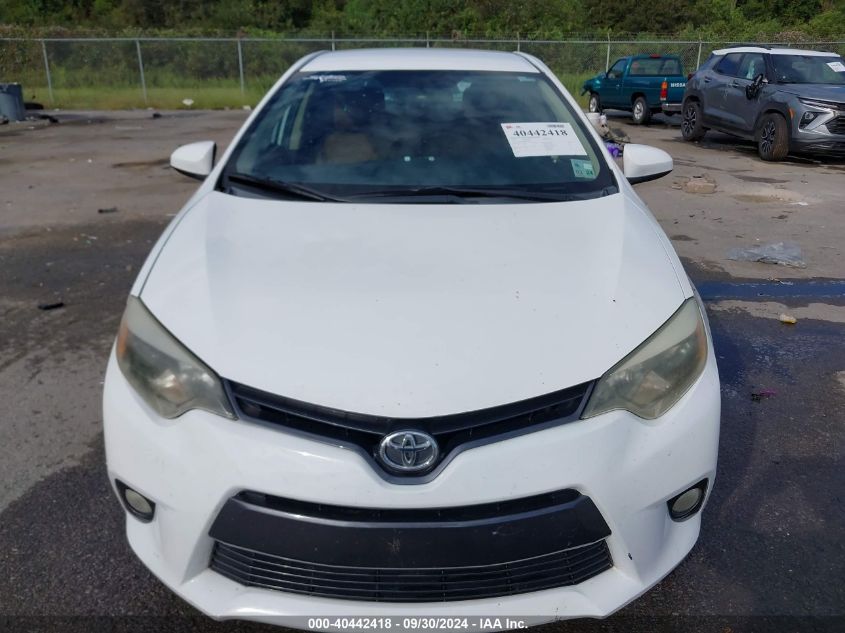 2015 Toyota Corolla Le Plus VIN: 5YFBURHE4FP215817 Lot: 40442418