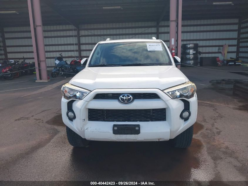 2016 Toyota 4Runner Limited/Sr5/Sr5 Premium/Trail/Trail Premium/Trd Pro VIN: JTEBU5JR8G5389633 Lot: 40442423