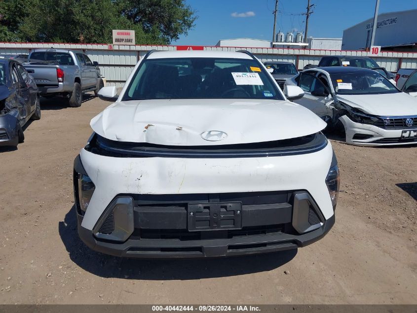 2024 Hyundai Kona Sel VIN: KM8HB3AB8RU144105 Lot: 40442444