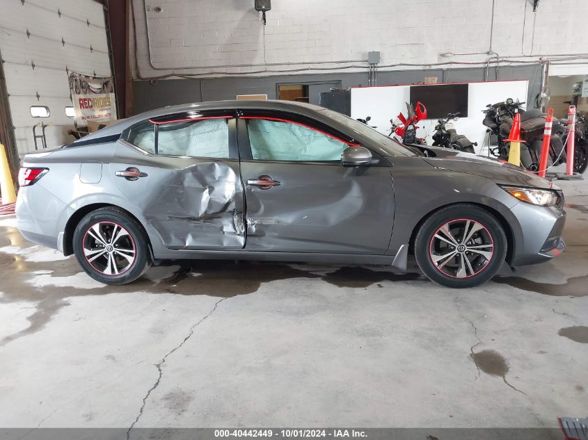 2020 Nissan Sentra Sv Xtronic Cvt VIN: 3N1AB8CV6LY210474 Lot: 40442449