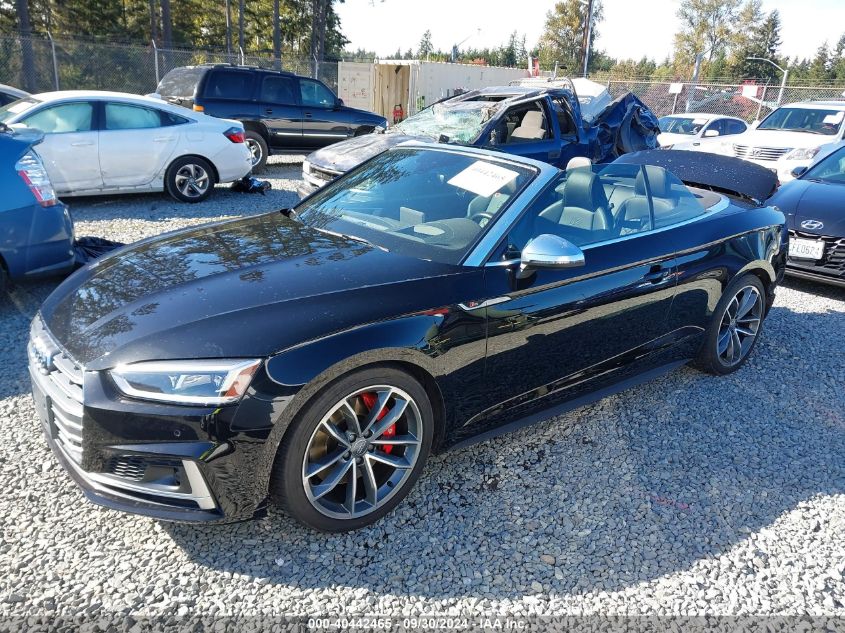 2018 Audi S5 3.0T Premium Plus VIN: WAU24GF53JN001959 Lot: 40442465