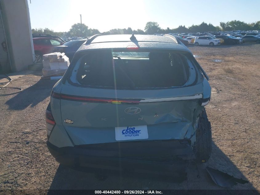 2024 Hyundai Kona Sel VIN: KM8HB3AB3RU143167 Lot: 40442480