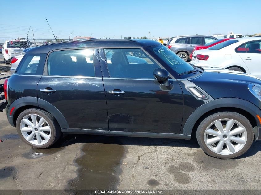 2013 Mini Countryman Cooper S VIN: WMWZC3C50DWP22852 Lot: 40442486