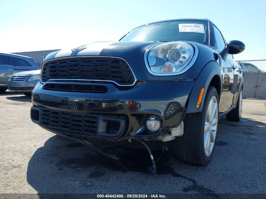 2013 Mini Countryman Cooper S VIN: WMWZC3C50DWP22852 Lot: 40442486