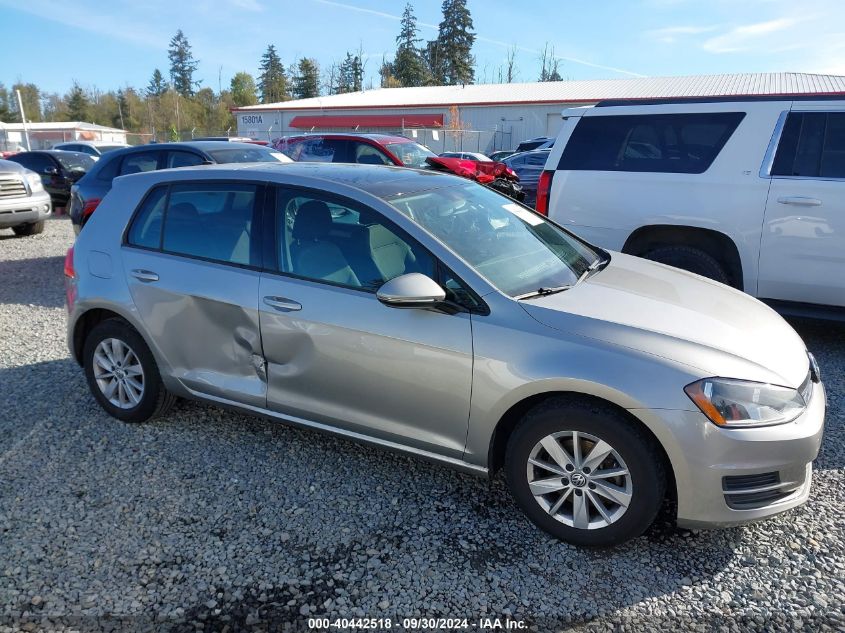 3VW217AU8GM028021 2016 Volkswagen Golf Tsi S 4-Door