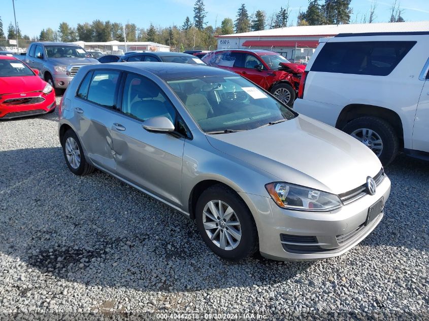 3VW217AU8GM028021 2016 VOLKSWAGEN GOLF - Image 1