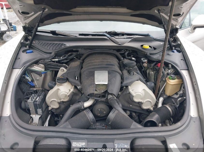 2012 Porsche Panamera 4 VIN: WP0AA2A76CL017686 Lot: 40442571