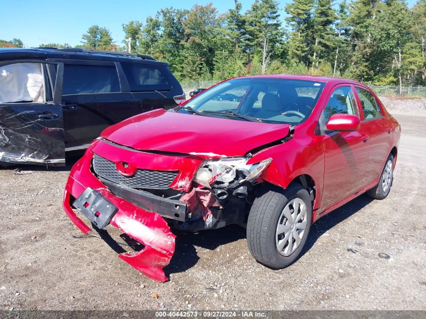 2010 Toyota Corolla Le VIN: 2T1BU4EE4AC326240 Lot: 40442573