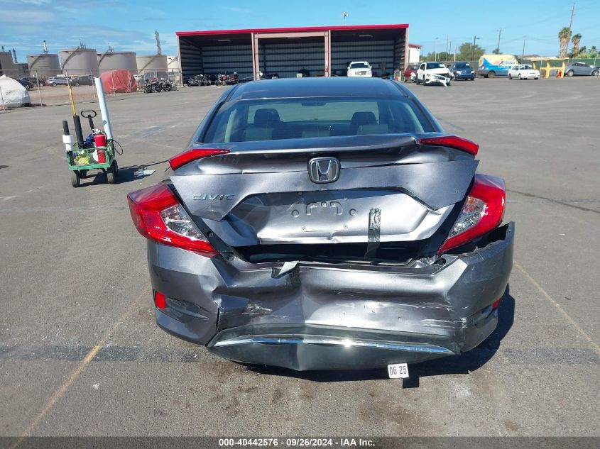 19XFC2F69KE010299 2019 Honda Civic Lx