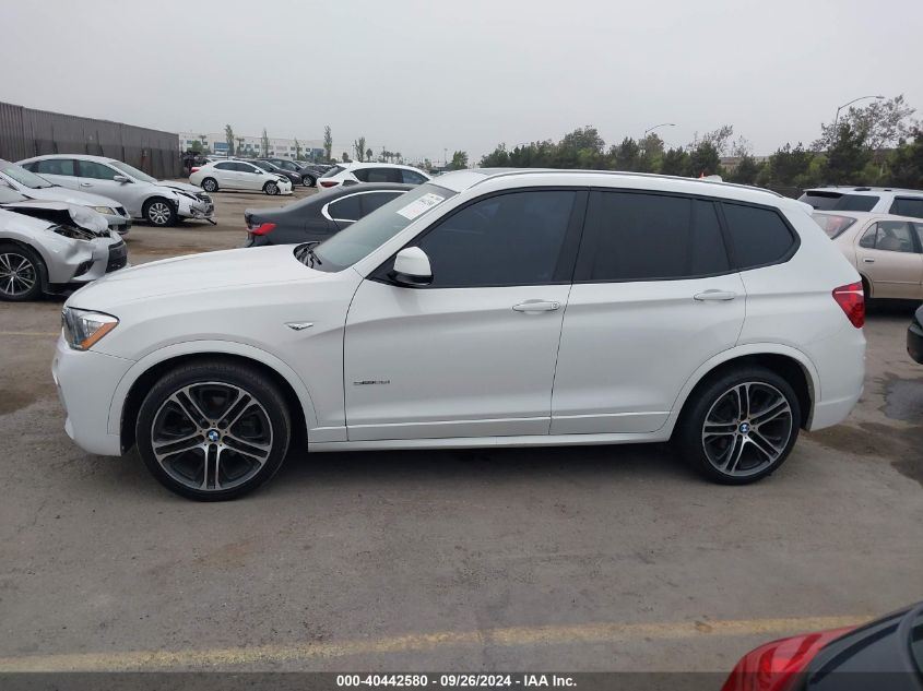 2017 BMW X3 SDRIVE28I - 5UXWZ7C35H0X43357