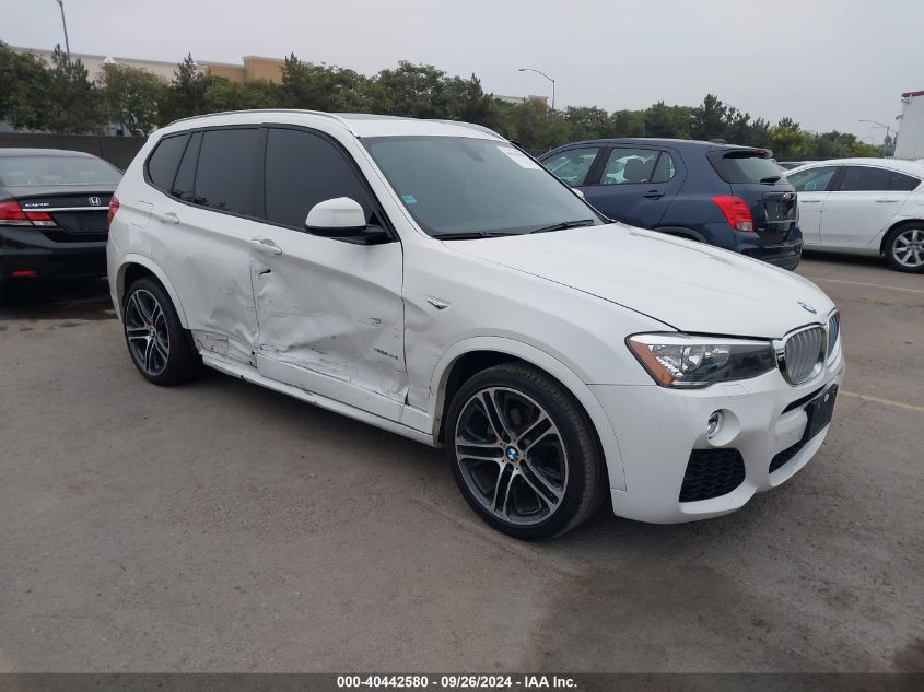 2017 BMW X3 SDRIVE28I - 5UXWZ7C35H0X43357