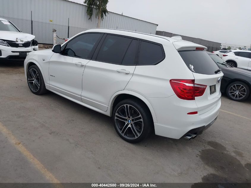 2017 BMW X3 SDRIVE28I - 5UXWZ7C35H0X43357