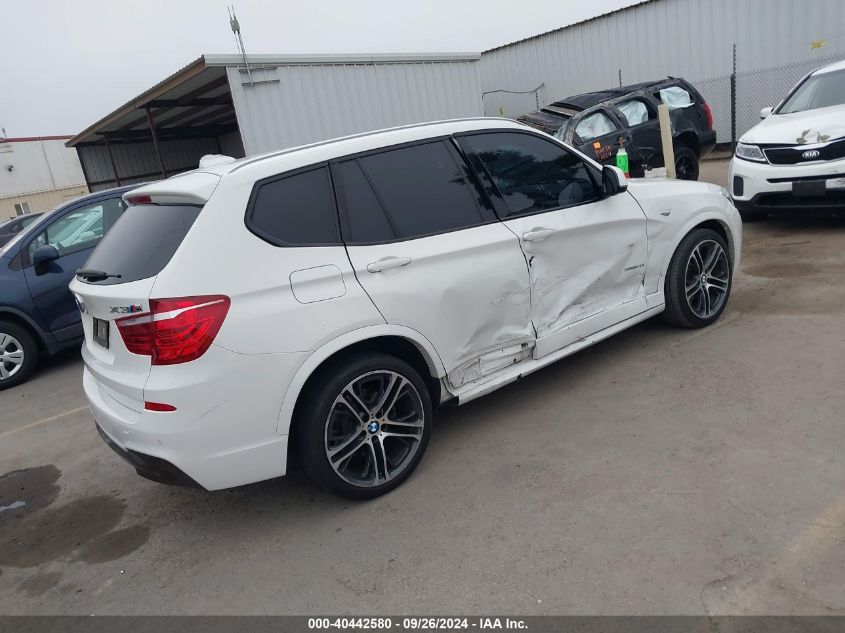 2017 BMW X3 SDRIVE28I - 5UXWZ7C35H0X43357