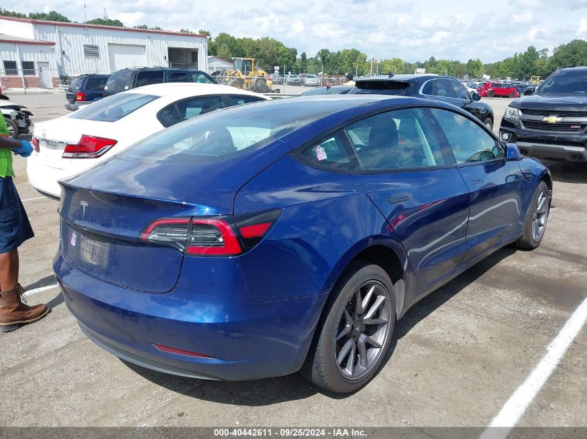 VIN 5YJ3E1EA1PF452654 2023 TESLA MODEL 3 no.4