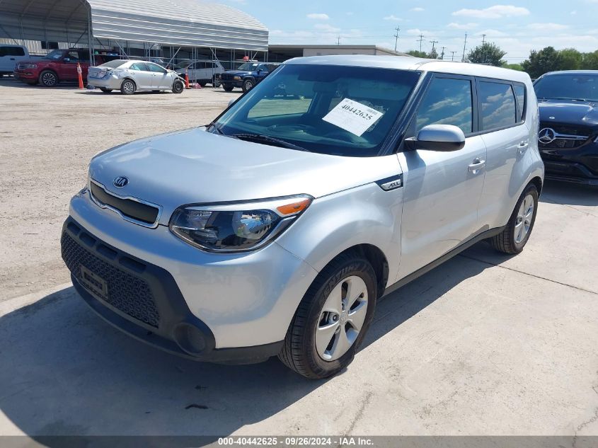 VIN KNDJN2A23G7850837 2016 KIA Soul no.2