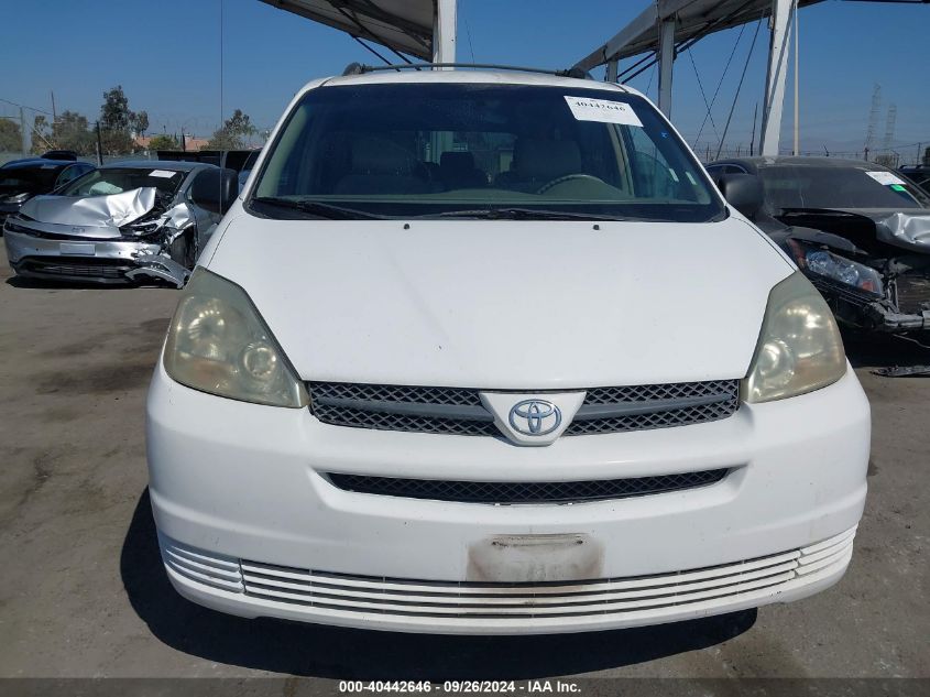 2004 Toyota Sienna Le VIN: 5TDZA23C74S156934 Lot: 40442646