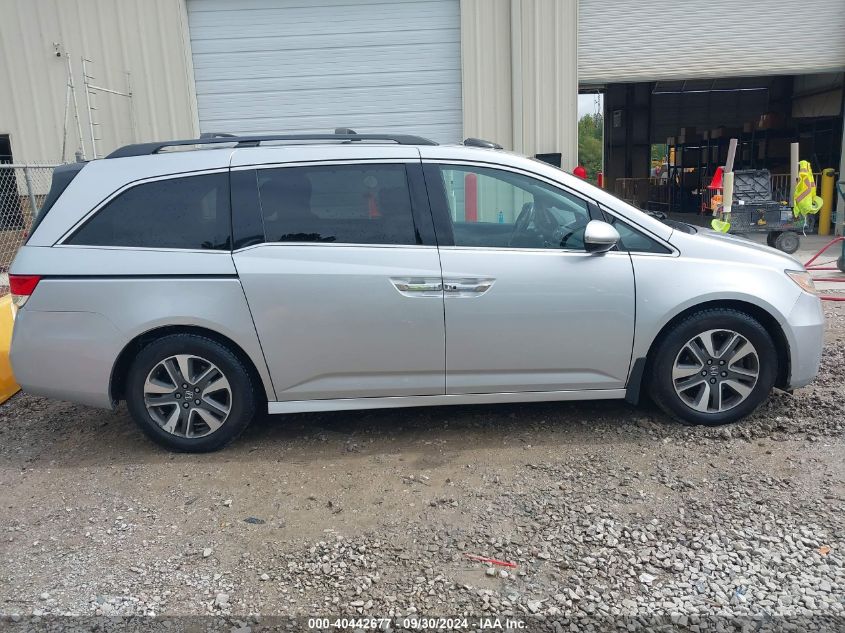 2014 Honda Odyssey Touring/Touring Elite VIN: 5FNRL5H91EB104424 Lot: 40442677