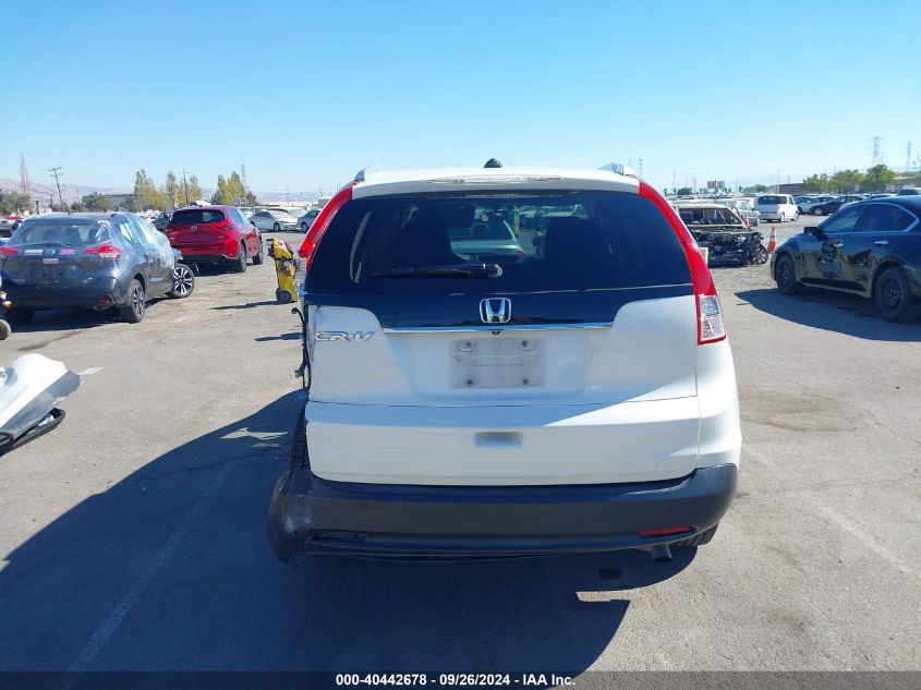 2013 Honda Cr-V Ex-L VIN: 5J6RM3H78DL021952 Lot: 40442678