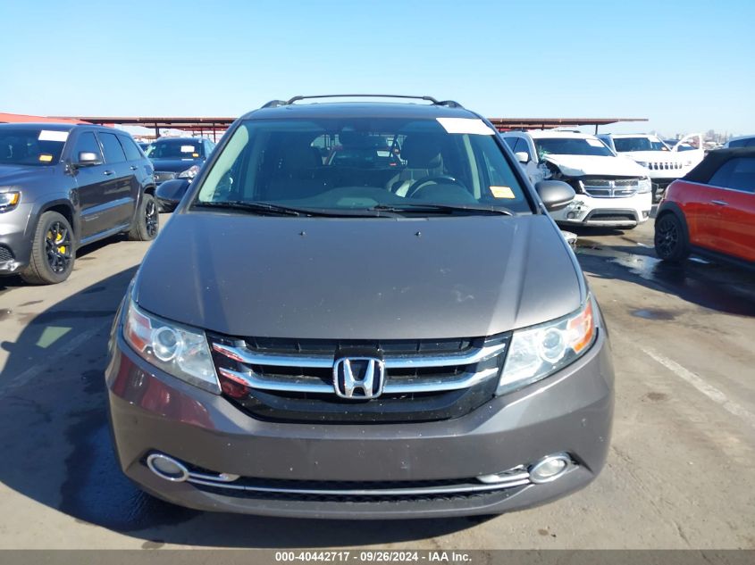 2014 Honda Odyssey Touring/Touring Elite VIN: 5FNRL5H94EB014376 Lot: 40442717