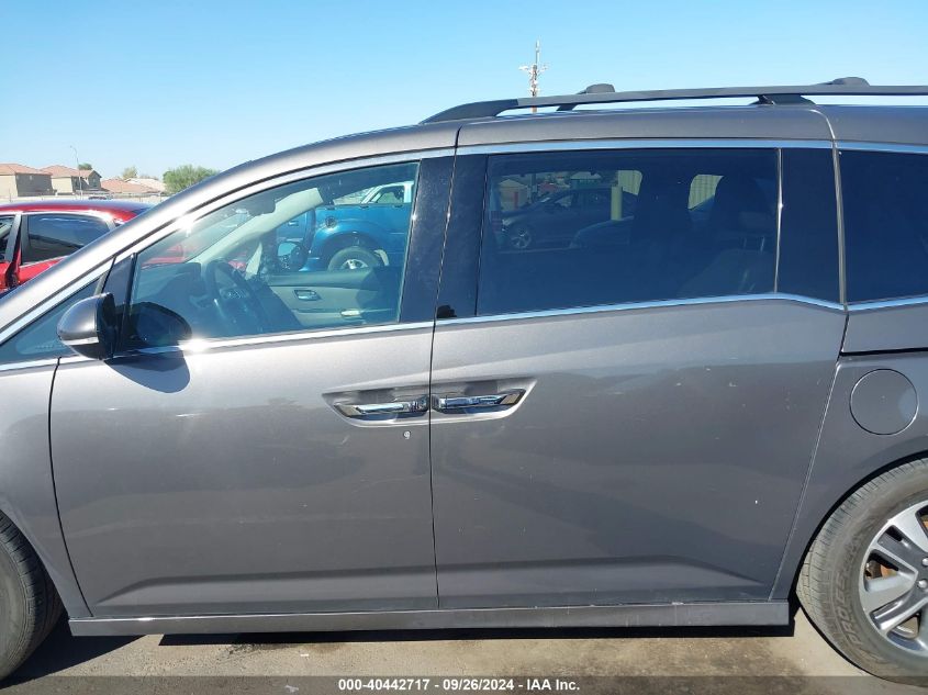 2014 Honda Odyssey Touring/Touring Elite VIN: 5FNRL5H94EB014376 Lot: 40442717