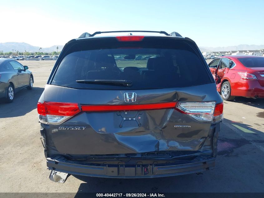 2014 Honda Odyssey Touring/Touring Elite VIN: 5FNRL5H94EB014376 Lot: 40442717