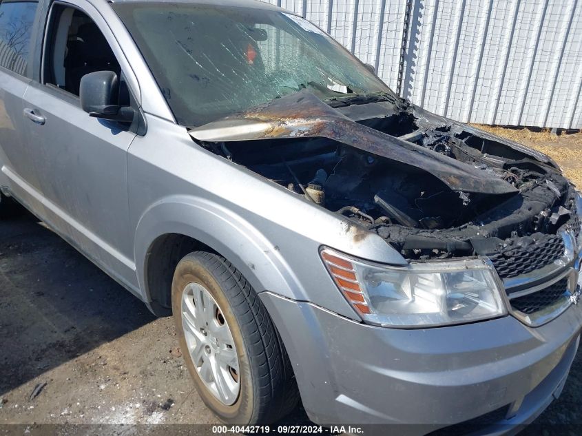 2017 Dodge Journey Se VIN: 3C4PDCAB2HT538766 Lot: 40442719