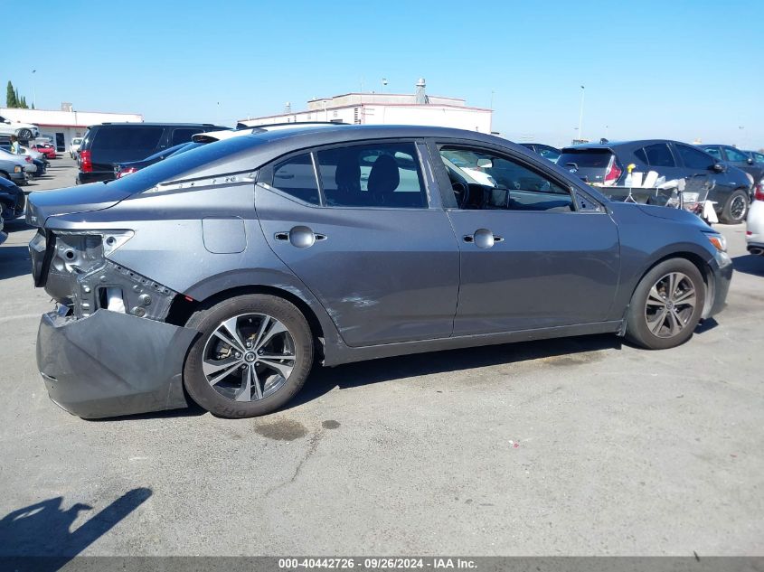 2021 Nissan Sentra Sv Xtronic Cvt VIN: 3N1AB8CV9MY203651 Lot: 40442726