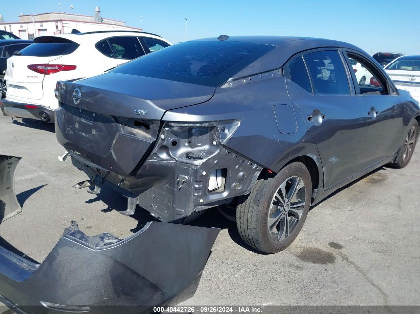 2021 Nissan Sentra Sv Xtronic Cvt VIN: 3N1AB8CV9MY203651 Lot: 40442726