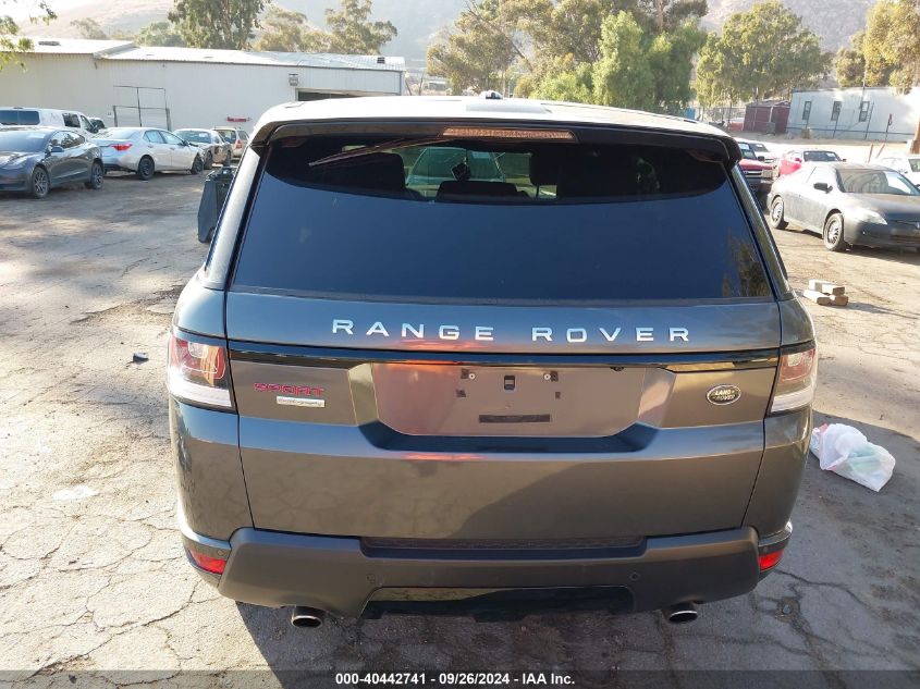 2014 Land Rover Range Rover Sport 5.0L V8 Supercharged Autobiography VIN: SALWV2TF1EA371637 Lot: 40442741