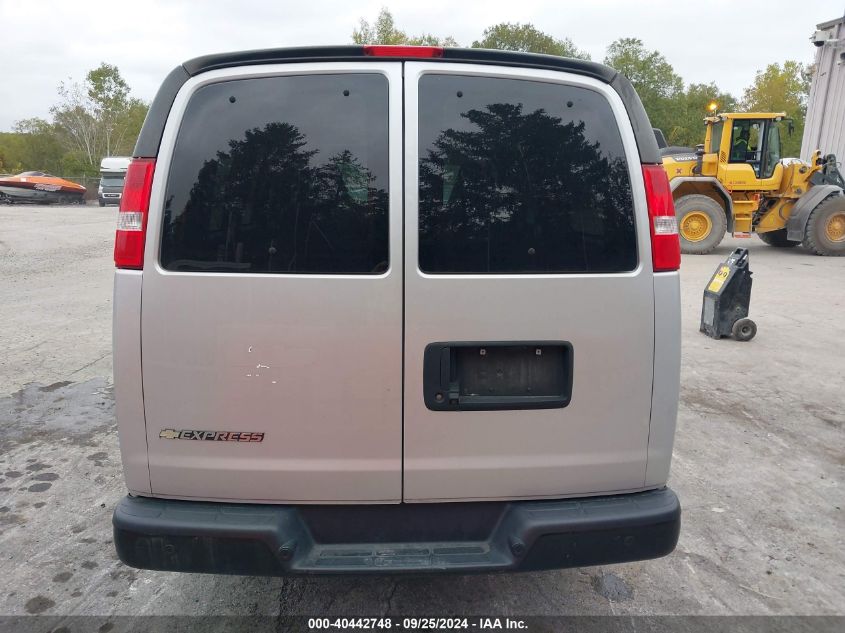 2020 Chevrolet Express Cargo Rwd 2500 Regular Wheelbase Wt VIN: 1GCWGAFG8L1247359 Lot: 40442748